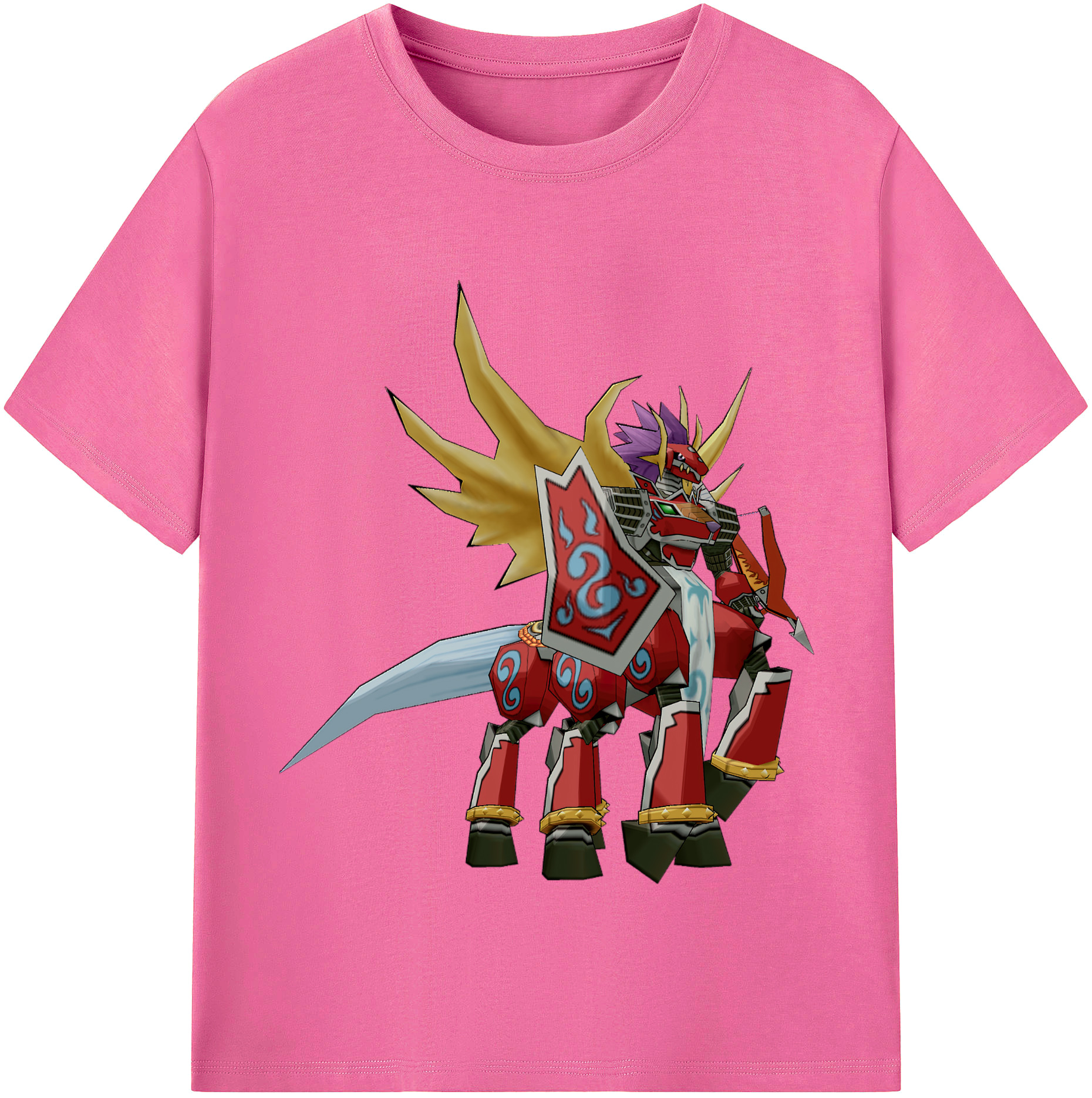 （画像用） Digimon デジタルモンスター/デジモン レディースカジュアルプリントTシャツ（綿100％）